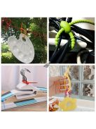 30db, szilikon újrahasználható, kábelrendező, kábelkötegelő