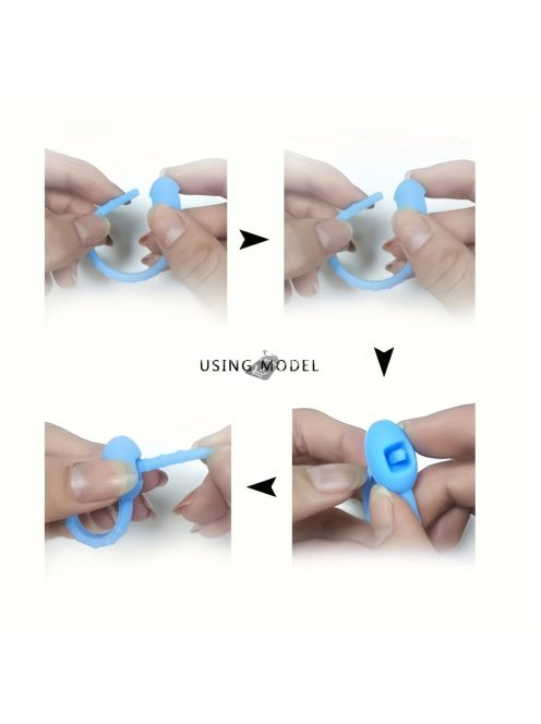 30db, szilikon újrahasználható, kábelrendező, kábelkötegelő