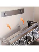 Alumínium falra szerelhető fűszertartó doboz tároló állvány