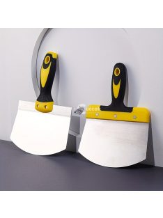 Rozsdamentes Acél Ívelt Gipszkaparó Kés