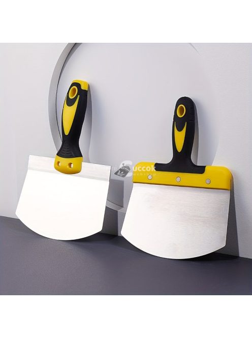 Rozsdamentes Acél Ívelt Gipszkaparó Kés