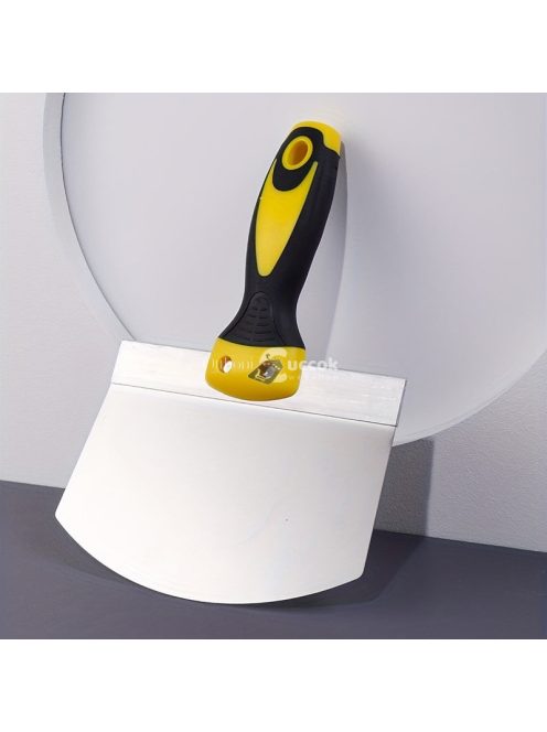 Rozsdamentes Acél Ívelt Gipszkaparó Kés