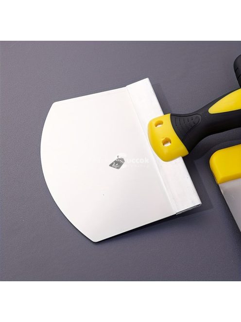 Rozsdamentes Acél Ívelt Gipszkaparó Kés