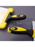 Rozsdamentes Acél Ívelt Gipszkaparó Kés