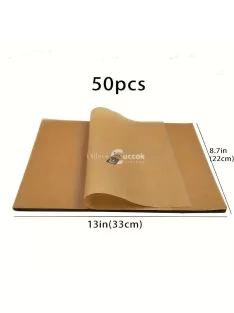 50 darabos előre vágott sütőpapír