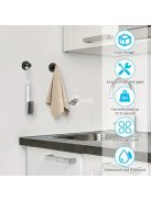 Könnyen felszerelhető szívókorongos akasztók zuhanyhoz