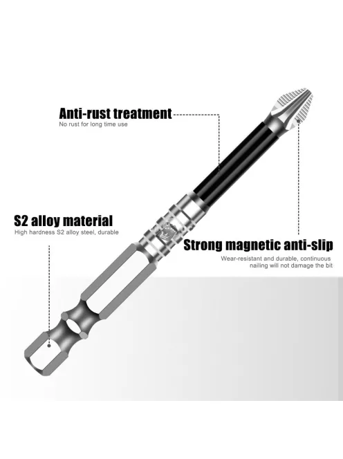 Erős Mágneses Precíziós Csavarhúzó Bit
