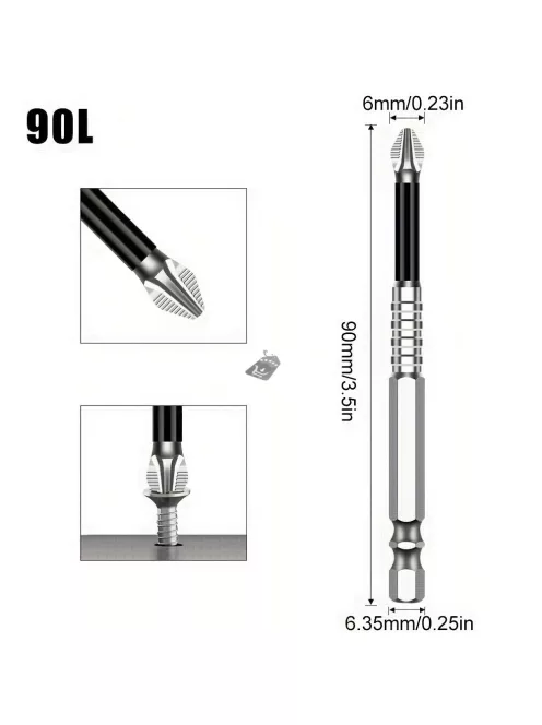Erős Mágneses Precíziós Csavarhúzó Bit