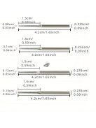 7db Gyémánt Bevonatú Fúrószárak