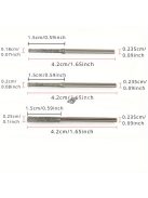 7db Gyémánt Bevonatú Fúrószárak