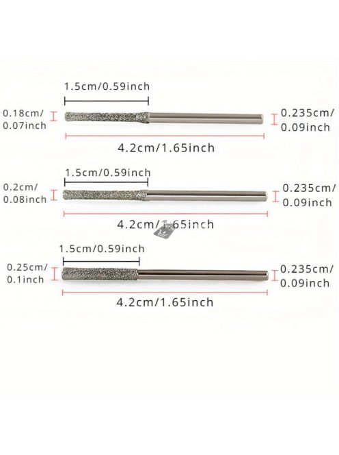 7db Gyémánt Bevonatú Fúrószárak