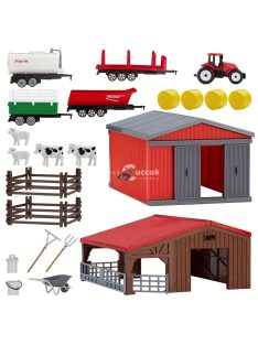 36 darabos tanyasi játékkészlet