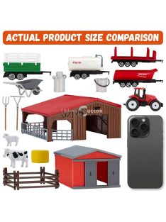 36 darabos tanyasi játékkészlet