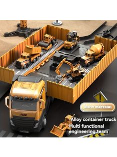 Extra Nagy Ötvözet Konténeres Teherautó