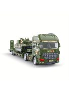 Tankot szállító teherautó játékkészlet