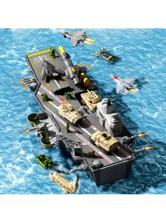   Gyermek repülőgép-hordozó játék katonai akciófigurákka