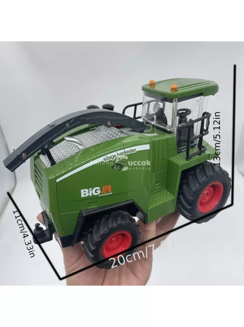 Farm Traktor Harvester Mower Játékszett