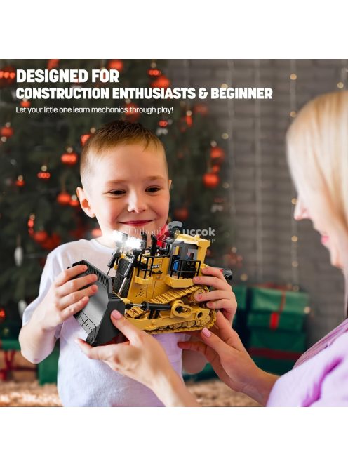 Távirányítós Buldózer Játék