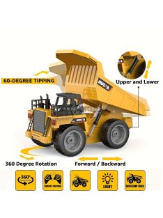 1:18 méretarányú távirányítós dömper