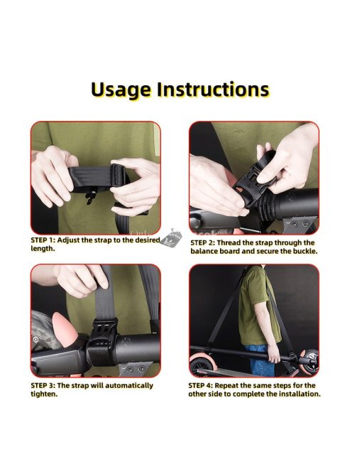 Csúszásgátlós vállpánt kerékpárokhoz