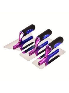 Rozsdamentes acél glett, színes fogantyúval (1 db)