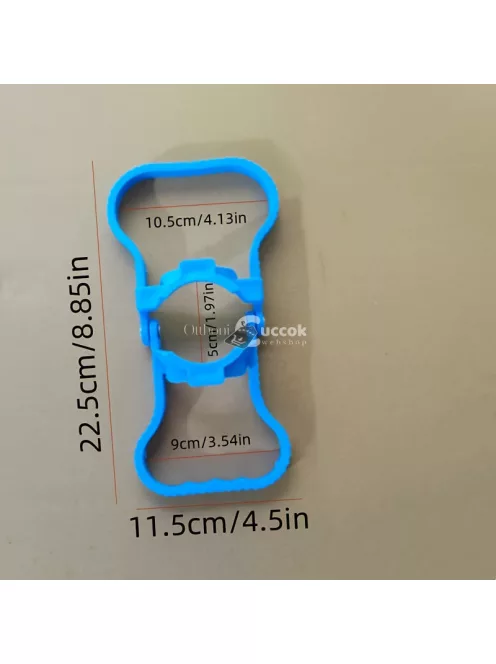 Ergonomikus Dupla Gyűrűs Vizespalack Fogantyú