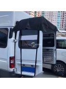 Fekete vízálló napernyő