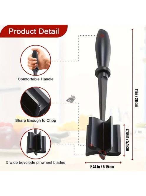 Hőálló Műanyag Húsdaráló