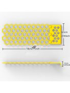 Lebegő méh létra kertekhez és madárfürdőkhöz