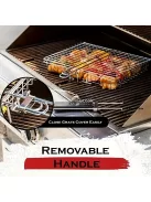 Rozsdamentes Acél BBQ Grillkosár