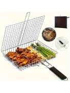 Rozsdamentes Acél BBQ Grillkosár