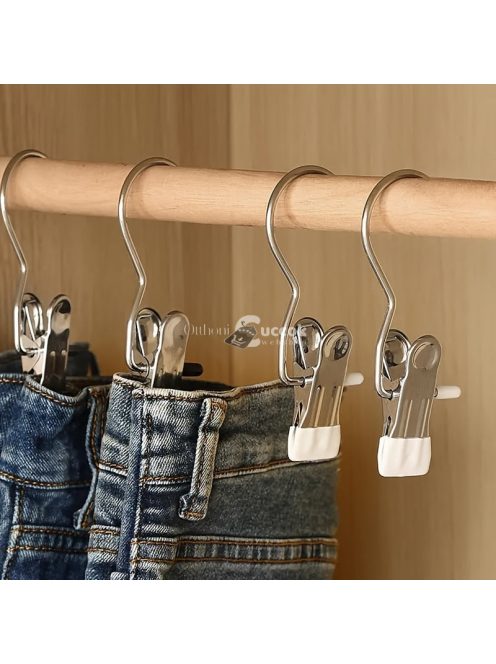 Fém nadrágtartó csíptetőkkel