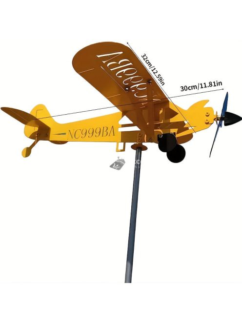 Fém Repülőgép Szélforgó