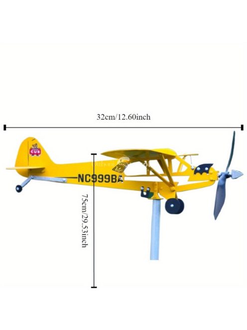 Fém Repülőgép Szélforgó