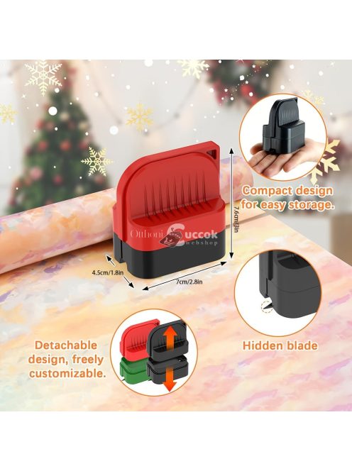 Kézi Csomagolópapír Vágó Kerekekkel