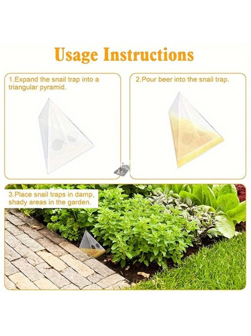 20 darabos csigacsapda készlet