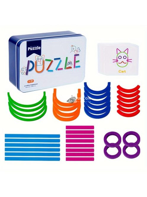 Fa Puzzle Rudak Gyerekeknek