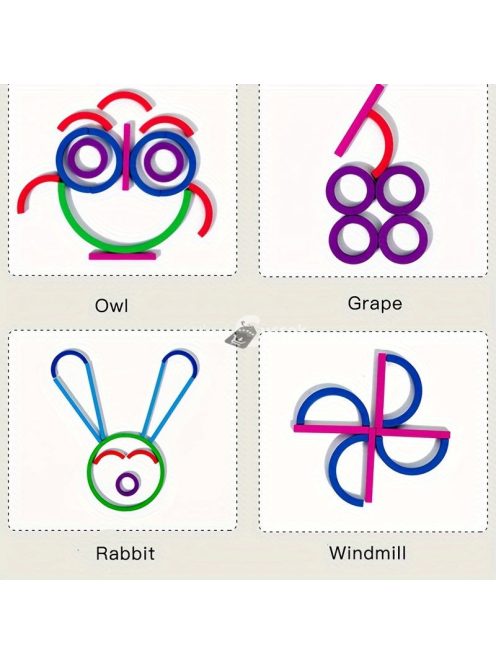 Fa Puzzle Rudak Gyerekeknek