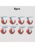 8db Tartós PVC Görgő