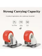 8db Tartós PVC Görgő