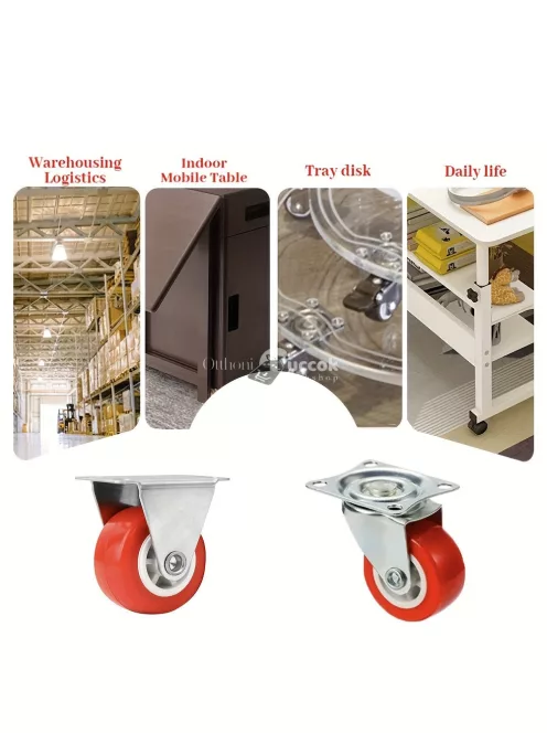 8db Tartós PVC Görgő