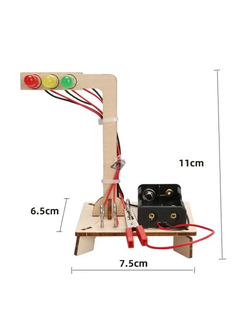 Fa Közlekedési Lámpa Modell – Vicces Tudományos Játék