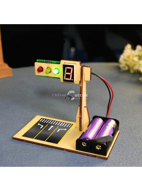 Fa Közlekedési Lámpa Modell – Vicces Tudományos Játék