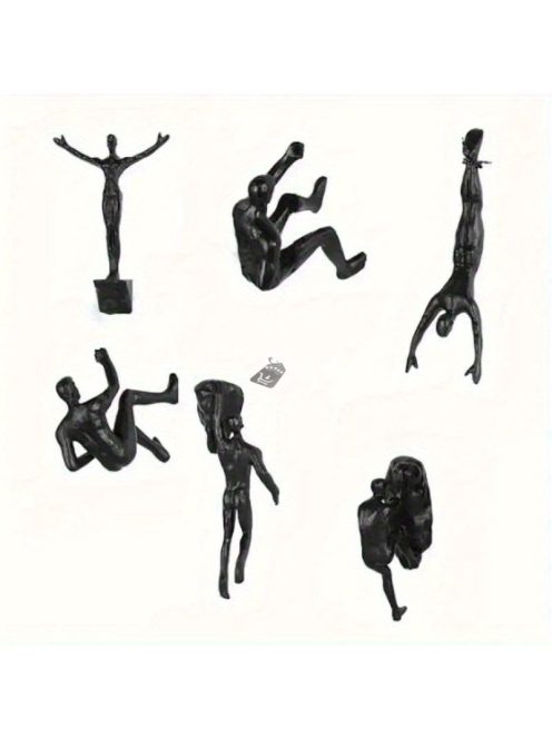 6 darabos sziklamászó szobor