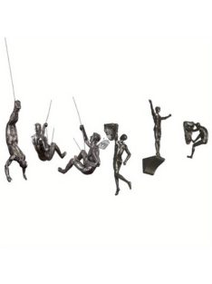 6 darabos sziklamászó szobor