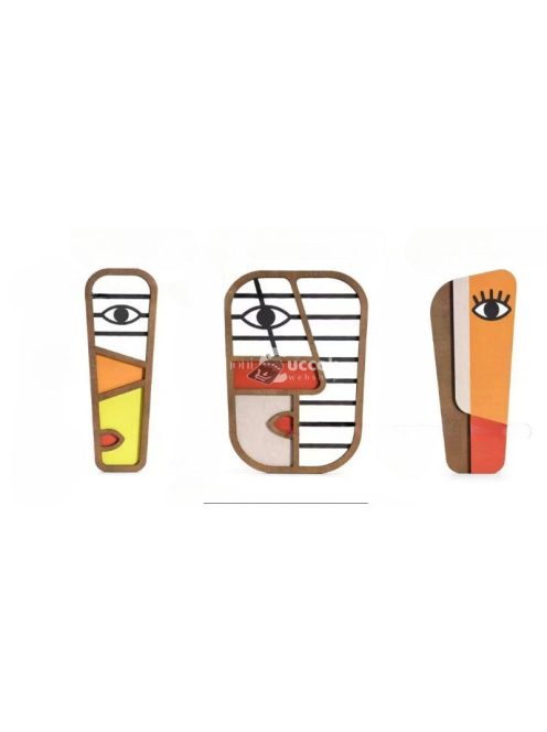 3db Boho stílusú geometriai függő falra való művészeti dekoráció