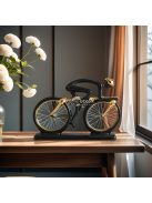 Kerámia divatos kerékpár szobor