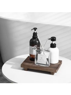 Retro stílusú dekoratív farönk tálca