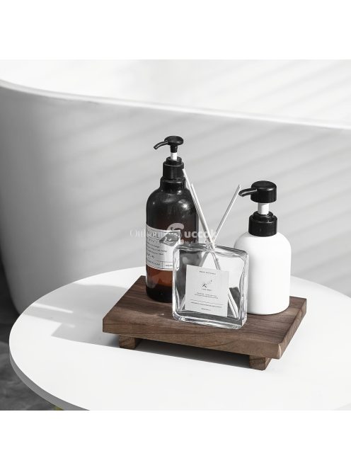 Retro stílusú dekoratív farönk tálca