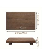 Retro stílusú dekoratív farönk tálca